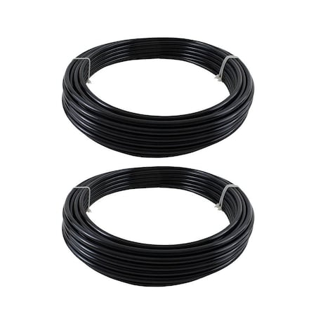 Mytee Products 2PK 5/8in OD x 250ft Black SAE J844 Nylon Air Brake Tubing DOT Compliant, 2PK MP-ABT-1930-01-T250x2