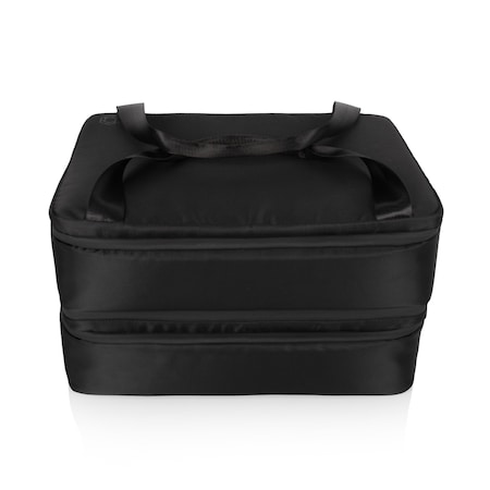Picnic Time Family Of Brands Double Decker Casserole Tote, Black 648-02-179-000-0