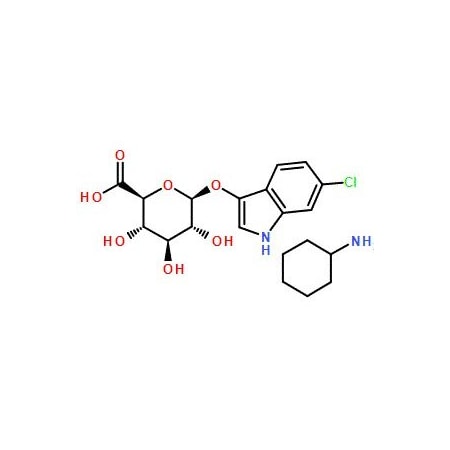 Ak Scientific 6-Chloro-3-indolyl beta-D-glucuronide cyclohexylammonium salt (1g), CAS 138182-20-4 W0490-1g