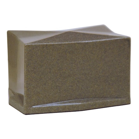 Fasttrack2Fitness Cultured Granite Cremation Diamond Adult Urn, Riverstone FA2062580