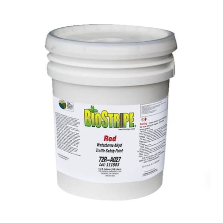 Aexcel BioStripe Soy-based Eco-friendly Traffic & Zone Marking Paint, Water-based Latex, Blue, 5-Gallon 72L-A031F03