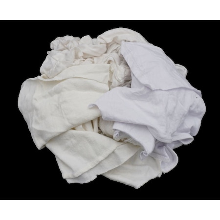 Absorbents Midwest New White Terry Bar Mop Towels, 16 x 19 40-3000-B