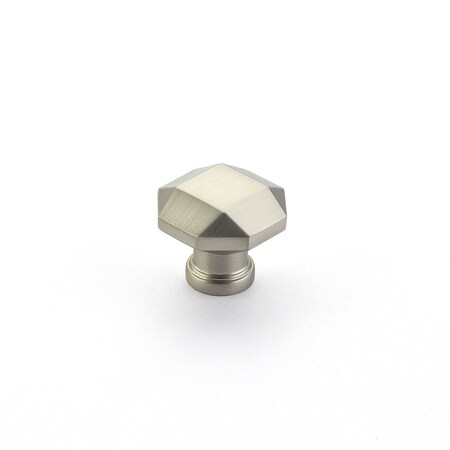 Schaub 1-1/4in Menlo Park Cabinet Knob Satin Nickel Finish 531-15