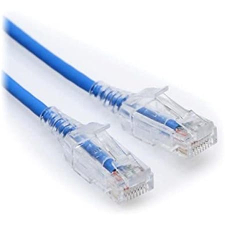 Fasttrack 28AWG Cat6 Slim Adapter Cable, Blue - 7 ft. FA3754285