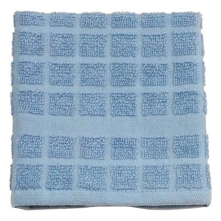 Martex Dish Cloth, Blue, 12" L, 12" W, PK288 1C41644