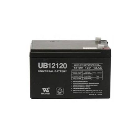 Universal Power Group 12VDC 12AH Battery UB12120