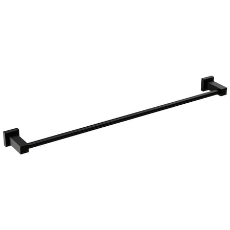 Delta Velum Towel Bar In Matte Black IAO20824-BL
