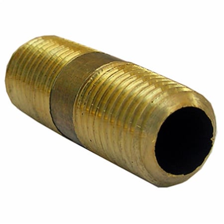 Dendesigns 0.25 in. Short Brass Nipple DE699750