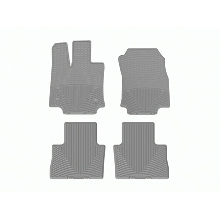 Weathertech Grey, Front and Rear All Weather Floor Mats W524GR-W525GR