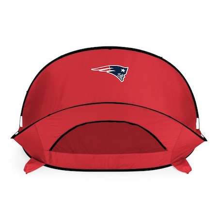 Picnic Time Family Of Brands New England Patriots - Manta Portable Beach Tent, (Red) 113-00-100-194-2