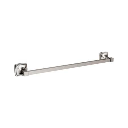 Amerock Stature Brushed Nickel Transitional 18 in 457 mm Towel Bar BH36093G10