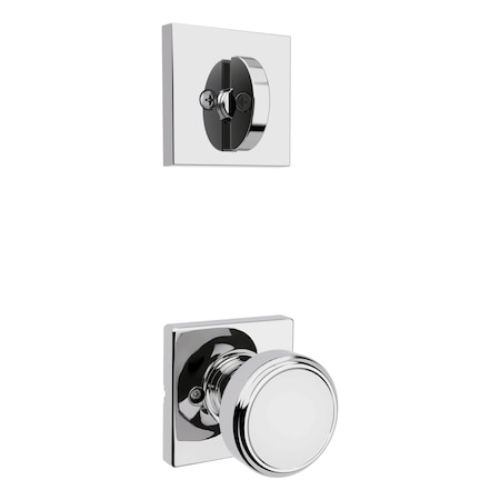 Kwikset Residential Handlesets Single Cylinder Reversible Bright Chrome 966MNKSQT-26.UNIV