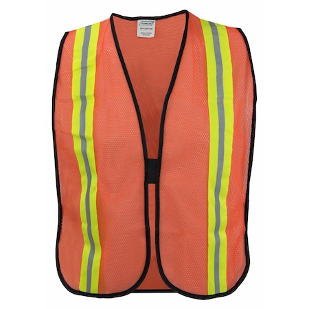 Ironwear Standard Polyester Safety Vest w/ 1/2 in Reflective Tape 1240
