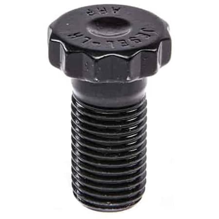 Bromas 0.875 in. 12 Point Bolt with Left Threads, Black BR2468661