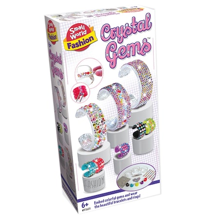 Small World Toys Crystal Gems Bracelet Making Kit 9726215