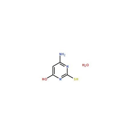 Ak Scientific 4-Amino-6-hydroxy-2-mercaptopyrimidine monohydrate (5g), CAS 1004-40-6 3276AH-5g