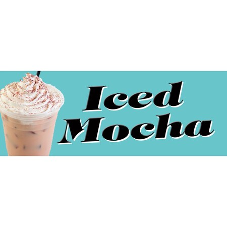 Signmission Iced Mocha, 12 Inch, Vinyl D-Iced Mocha
