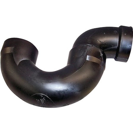 Genova CANPLAS PTrap, 2 in, Hub, ABS, Black 103202BC