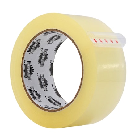 Wod Tape CST34SBA Carton Sealing Packaging Tape 3.5 Mil Acrylic Adhesive: 1.5 in. x 55 yds, 48PK WOD CST34SBA-01500-48-55-CLE