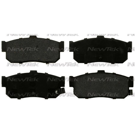 Newtek Automotive Usa Newtek Velocity Plus Economy Semi-Metallic w/Shim Disc Pads SMD540