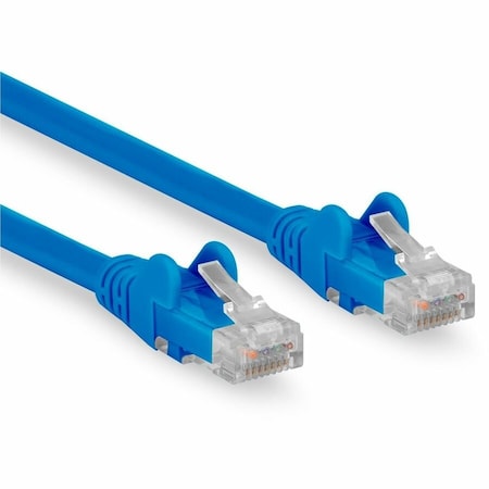 Rocstor 35 FT CAT6 ETHERNET CABLE - SNAGLESS -BLUE Y10C814-BL
