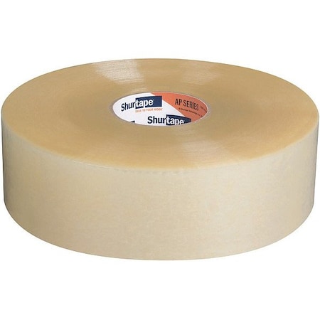 Zoro Select Acrylic Packing Tape, 2 mil, Clear, PK4 230966