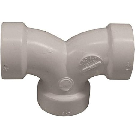 Charlotte Pipe And Foundry PVC 003270600HA 1-1/2IN DOUBLE ELBOW PVC DWV PVC 00327 0600HA
