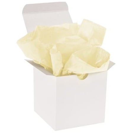 Bubblefast 480 20 x 30'' Yellow Gift Grade Tissue Paper BFT2030U