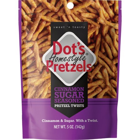 Dots 5 Oz. Cinnamon Sugar Pretzels 59008