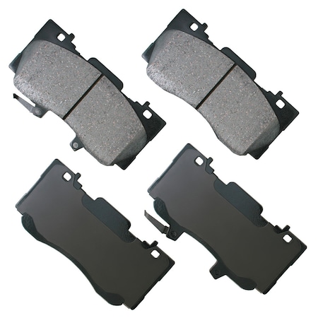 Akebono PROACT ULTRA PREM CERAMIC DISC BRK PADS ACT1784
