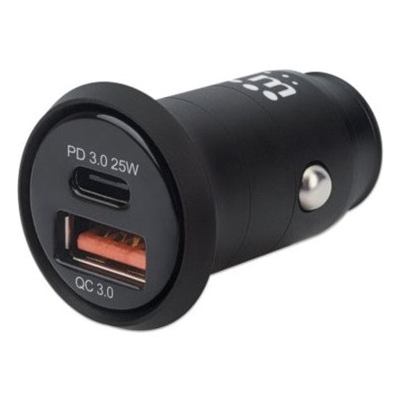 Manhattan - Strategic 2-PORT POWER DELIVERY CAR CHARGER-25W 102414