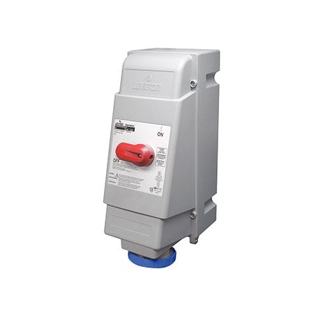 Leviton Industrial Grade Mechanical Interlock, Watertight, 60 Amp, 240 Volt 360MF6W