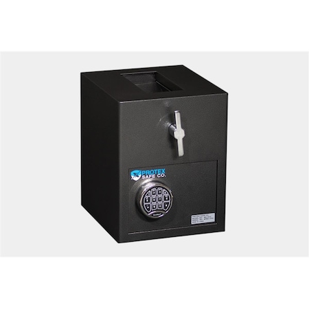Protex Safe 0.66 cu ft. Mini Rotary Hopper Safe Safe Security Steel Vault Lock RD-1612