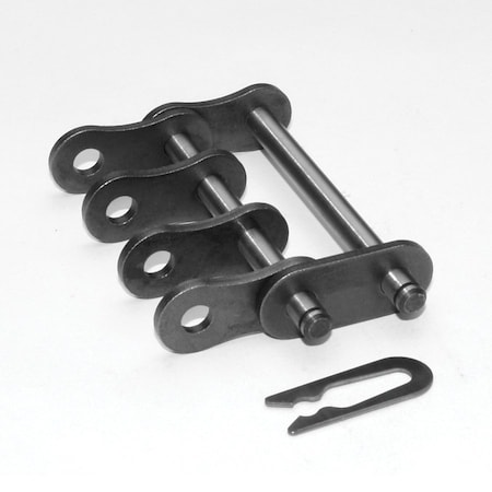 Senqcia 35-3CL Triple Strand Spg Clip Connecting Link, 35-3 chain, 3/8 P, 1.3 OAW, .141 Pin S-35-3CL