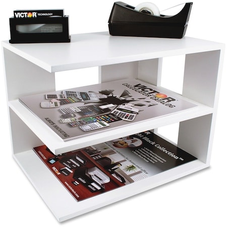 Victor Corner Shelf, White W1120