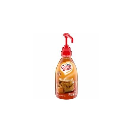 Coffee Mate Nestle Professional Solutions Caramel Liquid Concentrate Coffee Creamer - Pump Bottle - Artificial 12536266