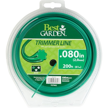 Best Garden 0.080'' x 200 Ft. Universal Geared Trimmer Line 16252