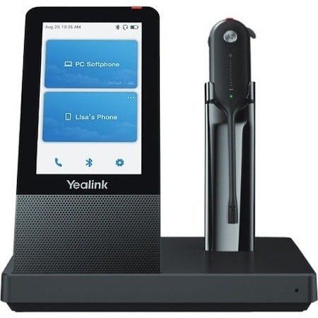 Yealink Premier DECT Wireless Headset for Microsoft Teams - Convertible Headset WH67-TEAMS