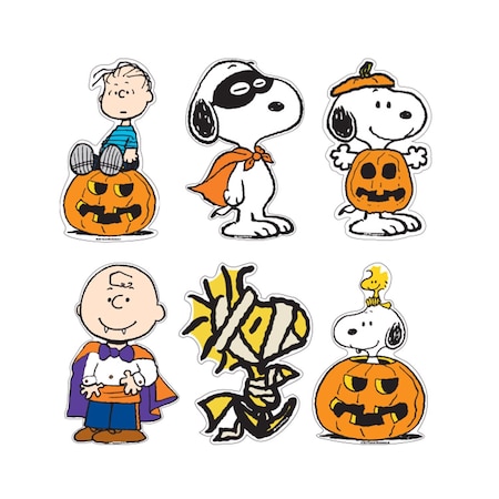 Peanuts Halloween Clings Window Decor 49318