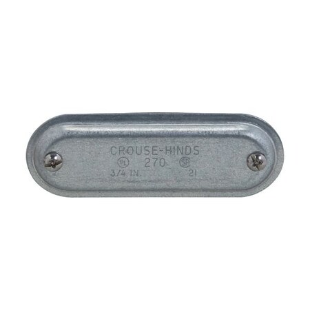 Crouse-Hinds Eaton Crouse-Hinds series Condulet Form 7 wedge nut cover, 50PK 270