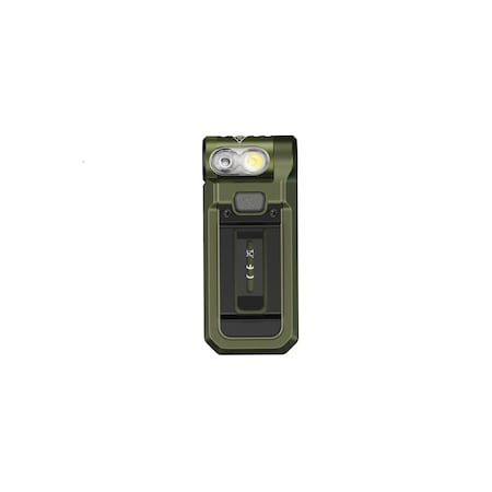 Fenix Lighting Fenix SW05R-UV: Clip-On Flashlight, LED, UV Light, Lithium Ion, 150lm, Green SW05R-UV (Green)
