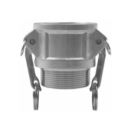 Dixon Valve Global Type B Couplers, 2 in (NPT), Aluminum 238-G200-B-AL