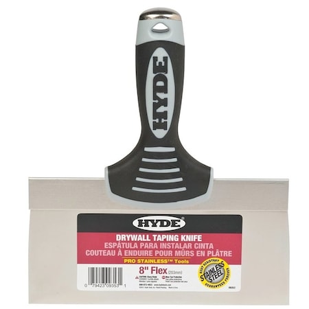 Hyde Knife Taping Wall Ss Pro 8In 09353