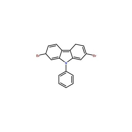 Ak Scientific 2, 7-Dibromo-9-phenylcarbazole (1g), CAS 444796-09-2 5435AL-1g