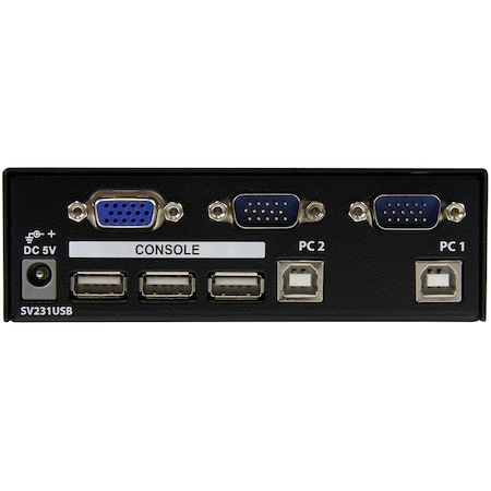Startech.Com 2 Port USB KVM Switch Kit with Cables SV231USB
