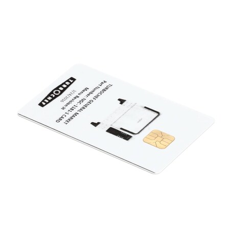 Turbochef Menu Card, Programmed, NGC, General Market NGC-1181-1 CARD