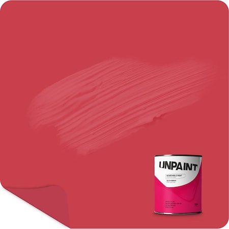 Unpaint Removable paint Interior Matte Red Fuchsia Rose Gallon JB-I5MR-46WA