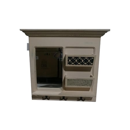 Jeco 20 in. Wall Mounted Letter Holder & Key Hook F-SF037