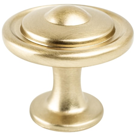 Berenson 1.25 in. Traditional Advantage Three Oval Knob, Champagne BE9169 10CZ