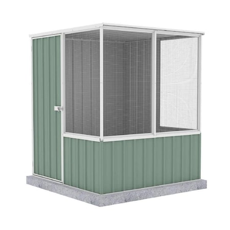 Absco 5 x 5 ft. Chicken Coop - Pale Eucalypt AB1201